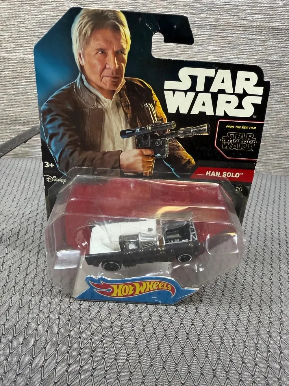 2014 Star Wars The Force Awakens Han Solo Hot Wheels NEW